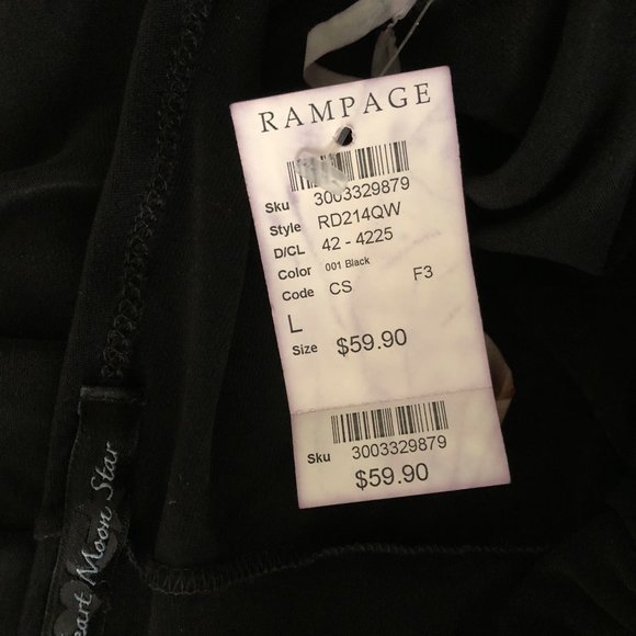 NWT!! Rampage Halter Dress - Picture 8 of 9